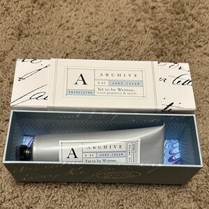 Archive Hand Cream in Yet to be Written with Grapefruit and Neroli